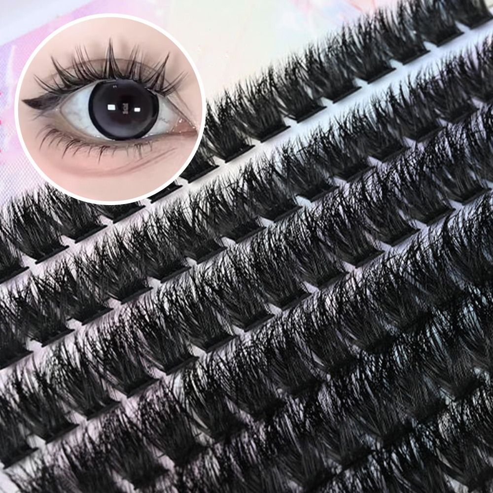 Eyelash Extension Cluster - Doğal Görünümlü Takma Kirpikler, Sık ve