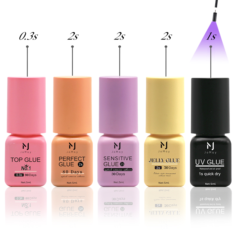 Eyelash Extension Glue For Sensitive Eyes - JOMAY Kirpik Uzatma Tutkal 0.3-2Sec Hızlı