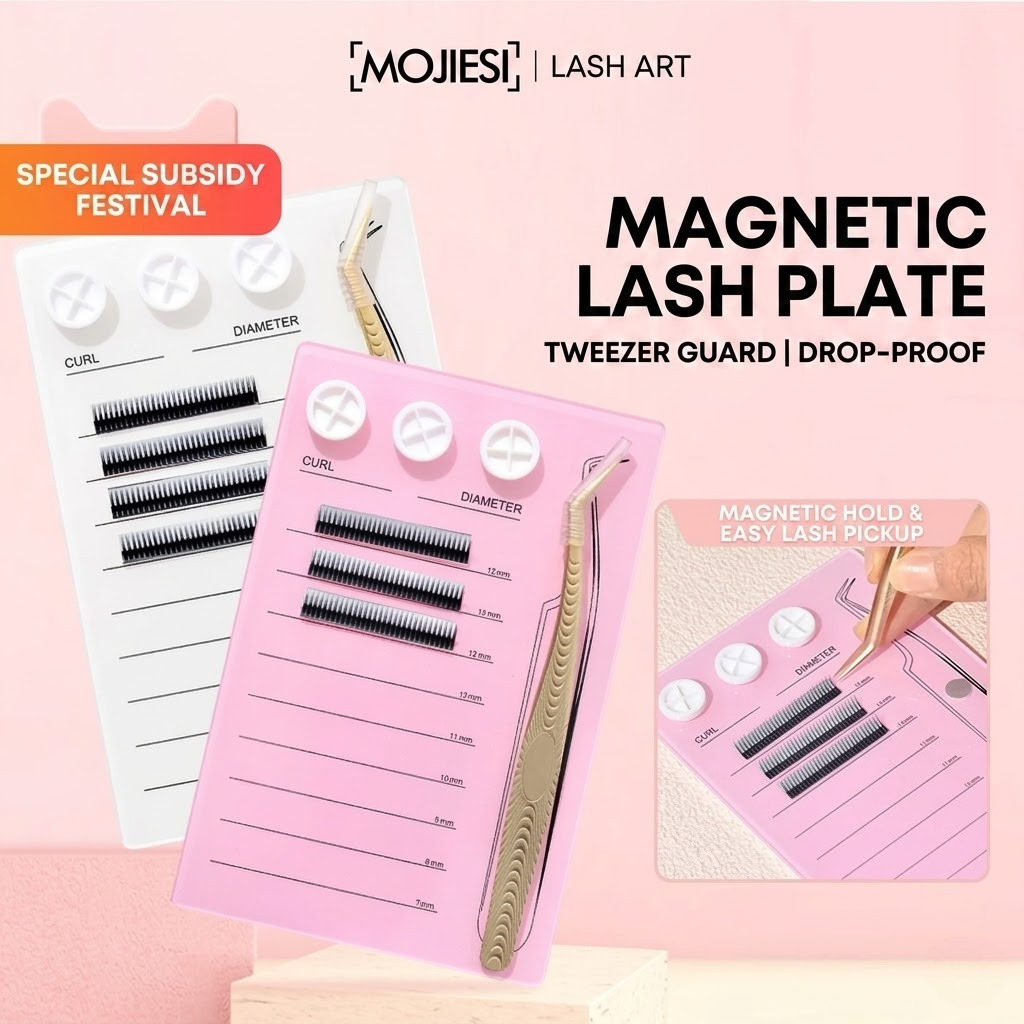 Lash Fan Volume - Manyetik Kirpik Uzatma Paleti ve Yapıştırıcı