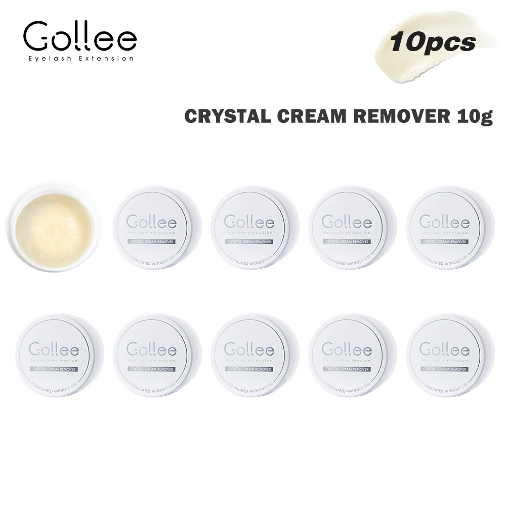 Eyelash Extension Glue For Sensitive Eyes - Gollee 5/10 Adet Profesyonel Kirpik Yapıştırıcısı