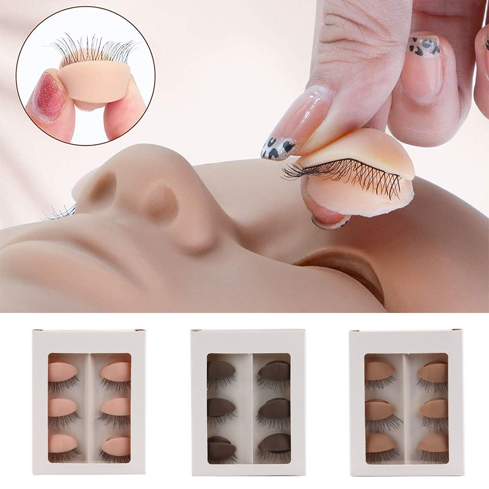 Eyelash Extension Model - Başlangıç Seviyesi Çok Fonksiyonlu Eğitim Kirpikleri