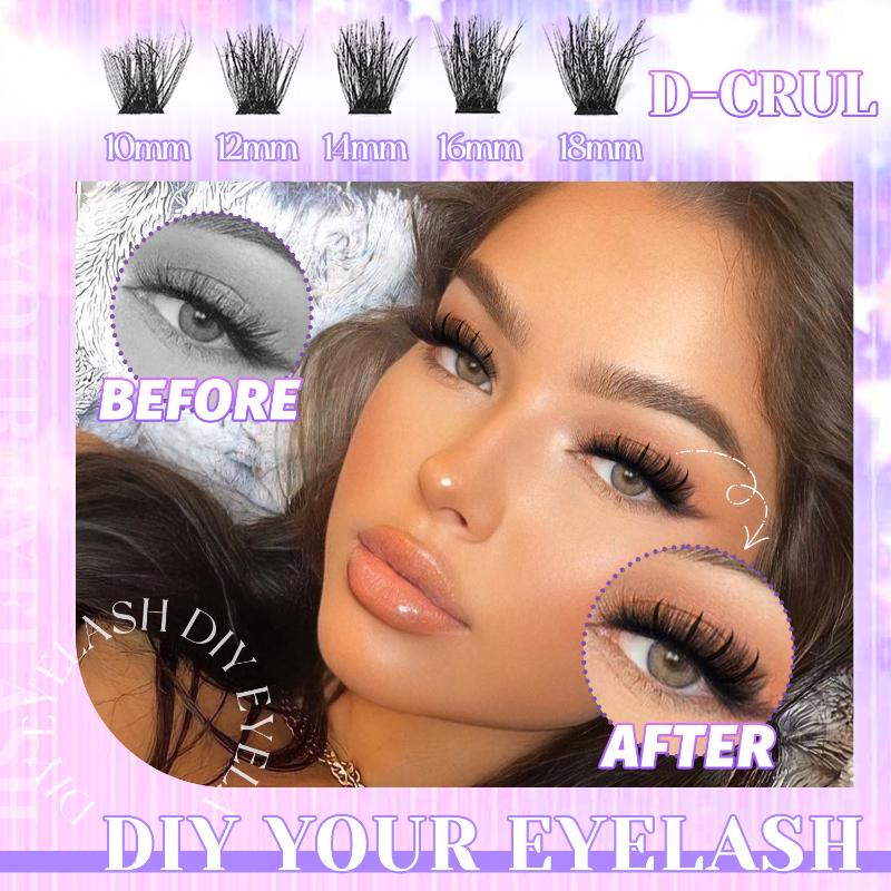 Yeni Kirpik Demetleri DIY Kirp - Eyelash Extension Cluster incelemesi ve fiyatı