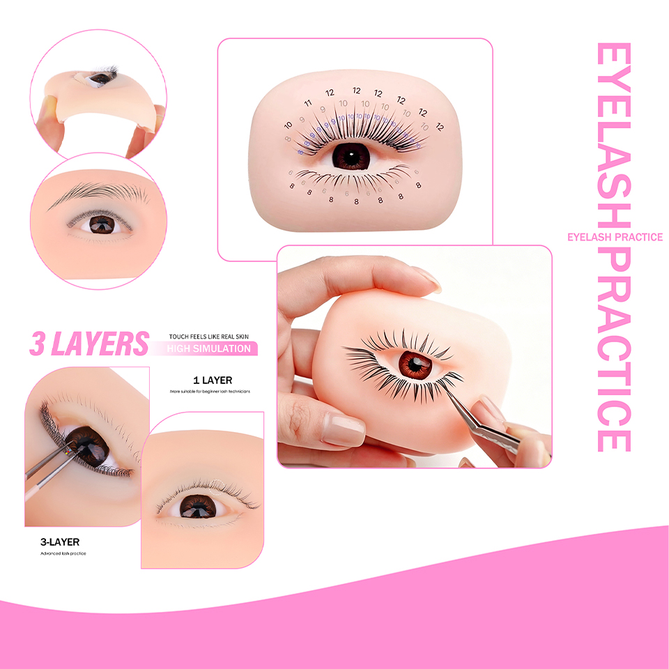 3 Katmanlı Kirpikler Yeniden K - Eyelash Extension Model incelemesi ve fiyatı