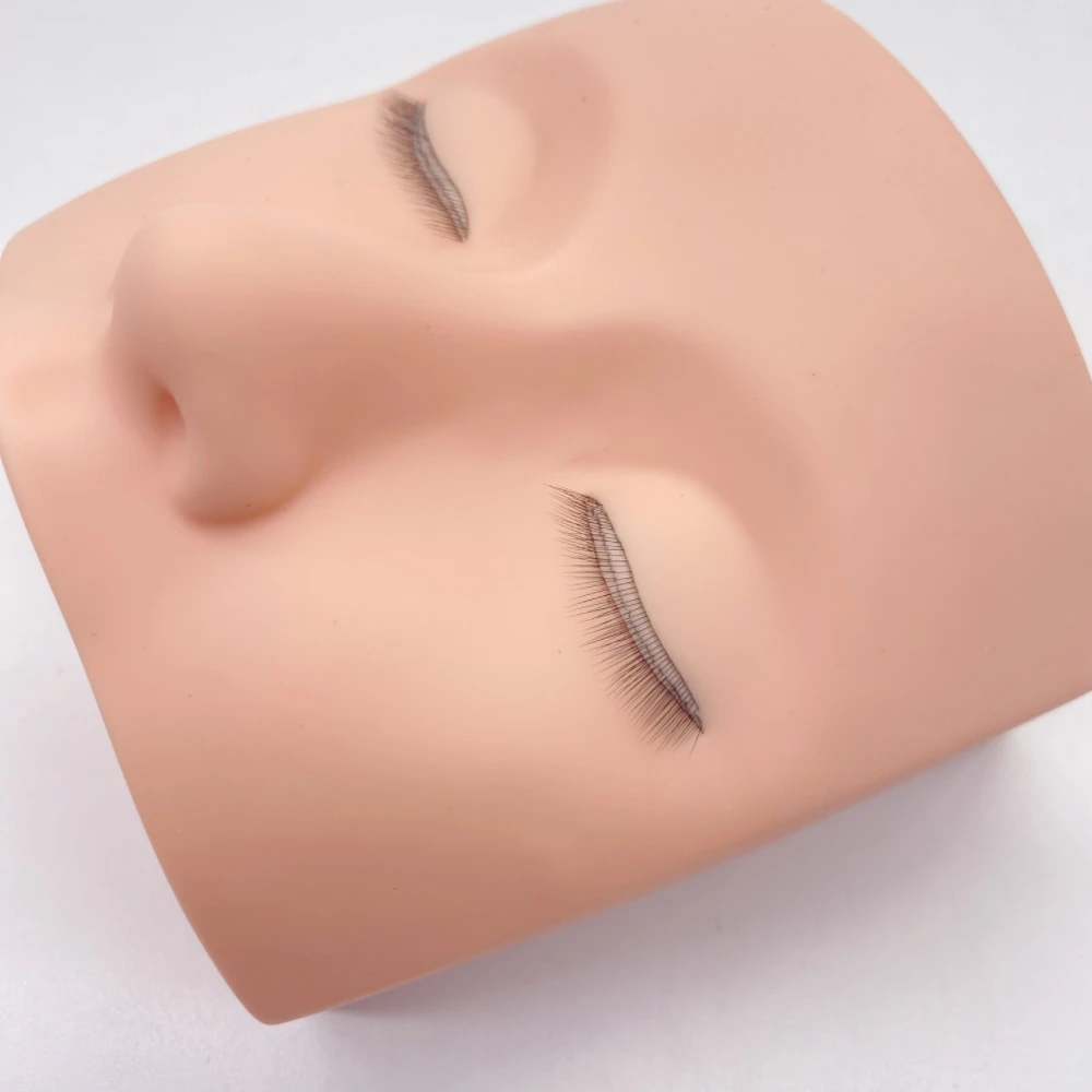 Yanlış kirpik manken kafa düz  - Eyelash Extension Model incelemesi ve fiyatı