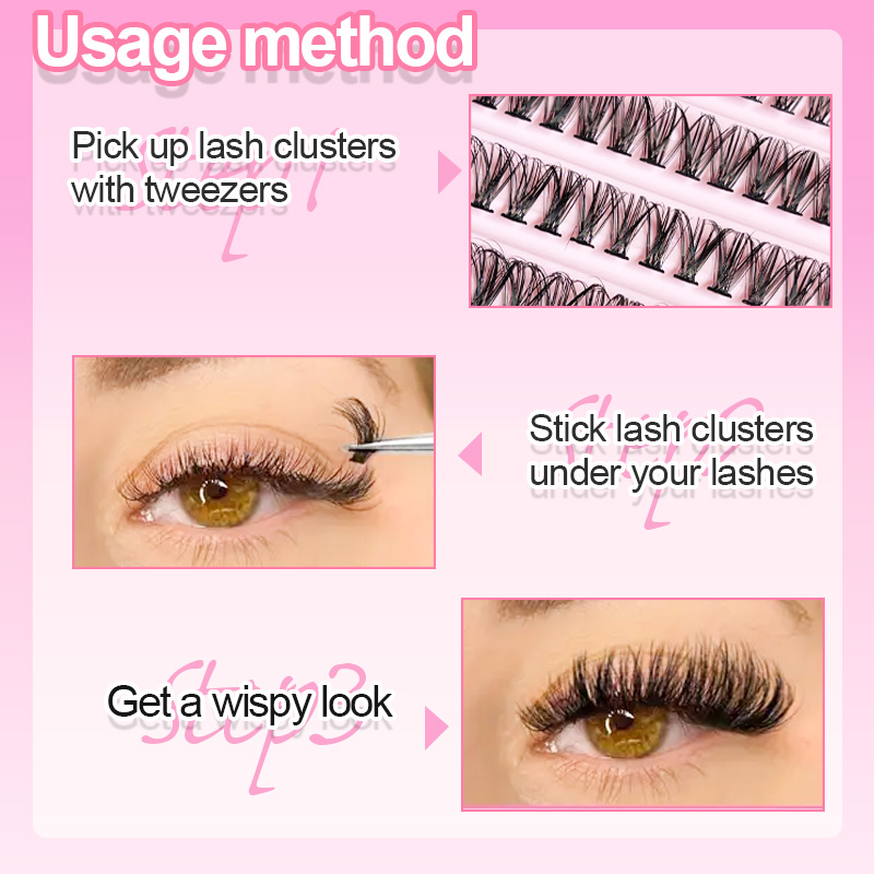 Tekli Kirpikler Kirpik Demetle - Eyelash Extension Cluster incelemesi ve fiyatı