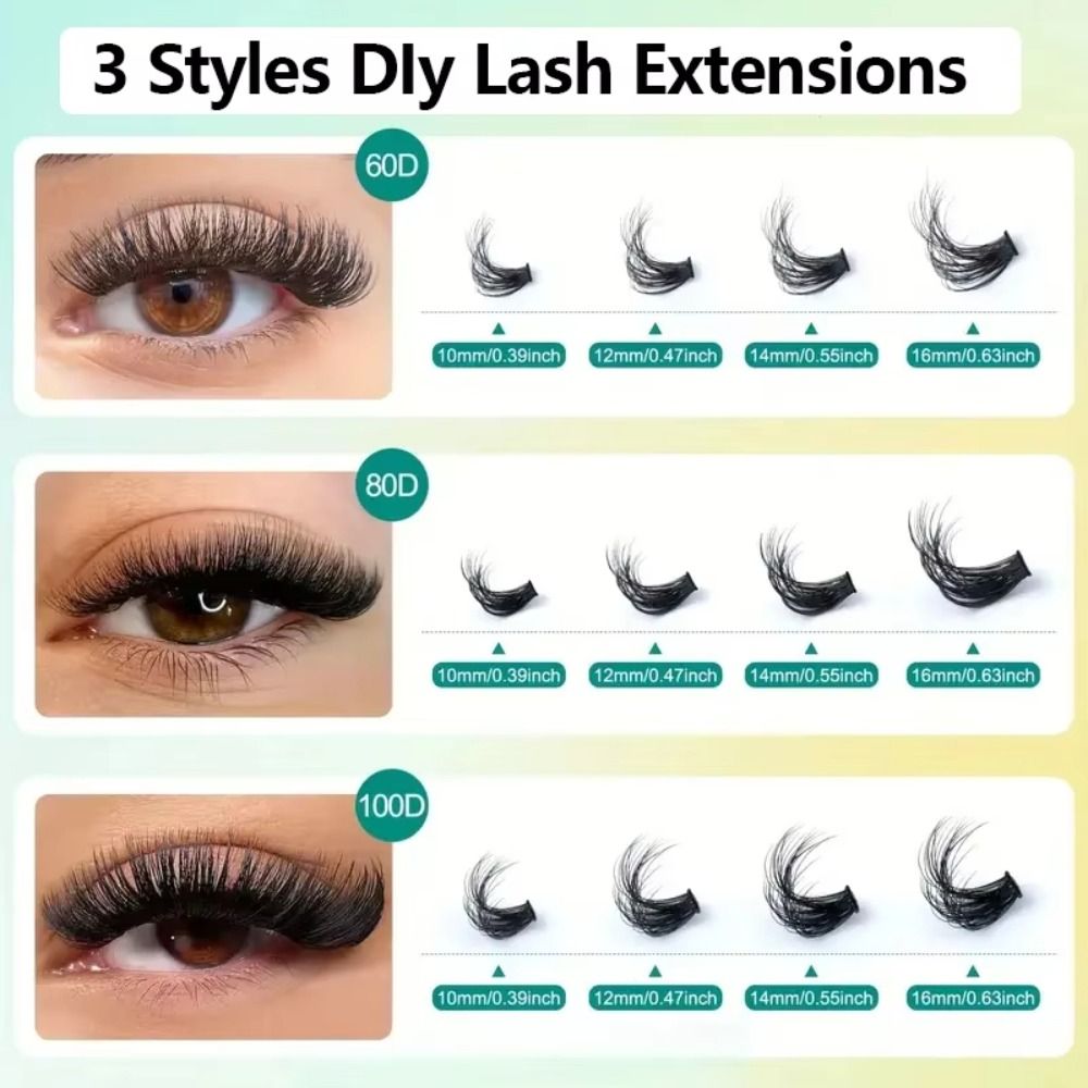 Doğal Görünümlü Takma Kirpikle - Eyelash Extension Cluster incelemesi ve fiyatı