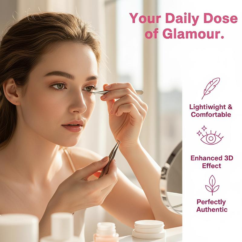 1 Set Komik Alt Kirpik Uzatma  - Eyelash Extension Cluster incelemesi ve fiyatı
