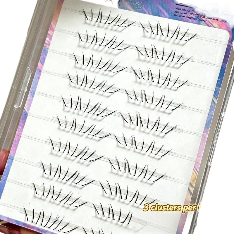 1 Set Komik Alt Kirpik Uzatma  - Eyelash Extension Cluster incelemesi ve fiyatı
