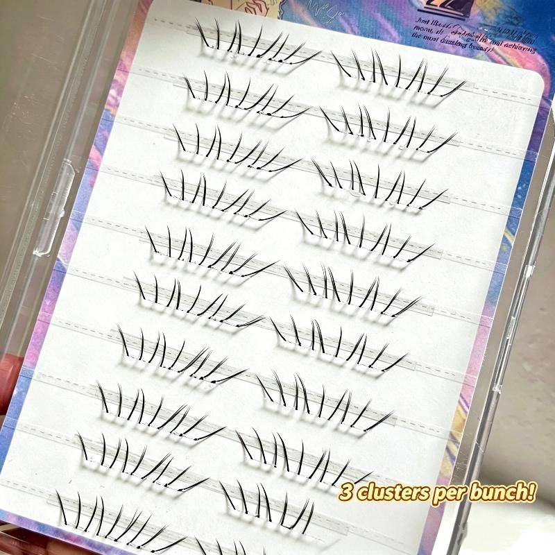 1 Set Komik Alt Kirpik Uzatma  - Eyelash Extension Cluster incelemesi ve fiyatı