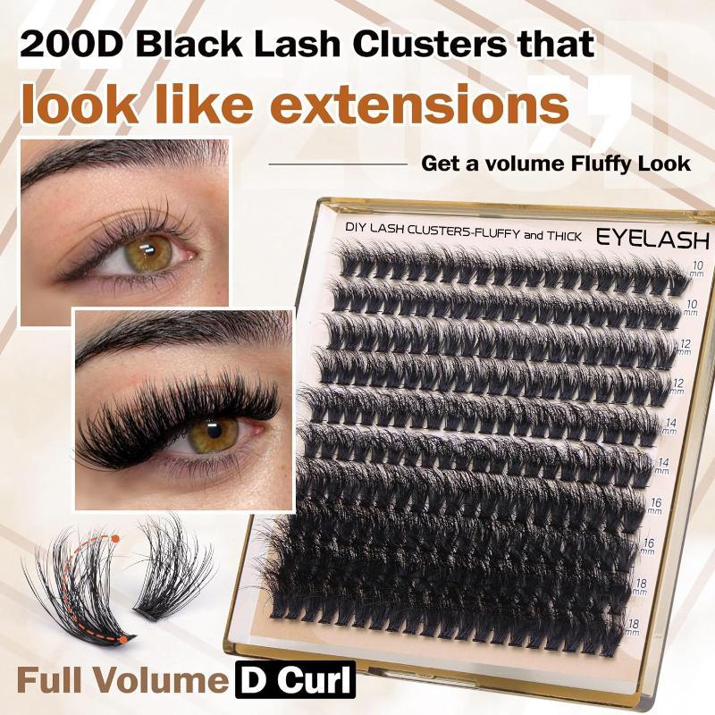 Yeni Kabarık Kalın Kirpik Deme - Eyelash Extension Cluster incelemesi ve fiyatı