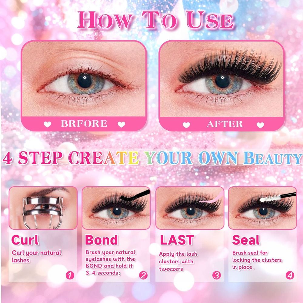 Doğal Görünümlü Takma Kirpikle - Eyelash Extension Cluster incelemesi ve fiyatı