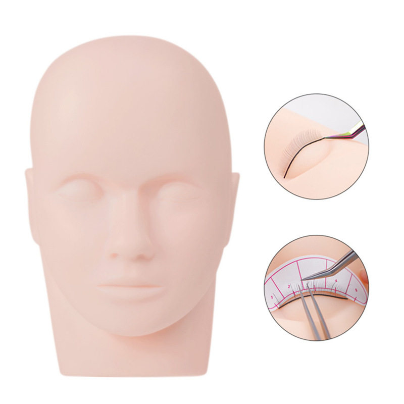 Kirpik Uzatma Eğitim Kafa Maky - Eyelash Extension Model incelemesi ve fiyatı