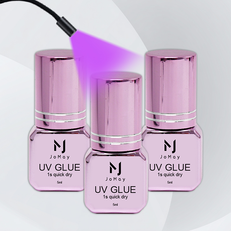 JOMAY 3 Şişe Hızlı Kuruyan UV  - Eyelash Extension Glue For Sensitive Eyes incelemesi ve fiyatı