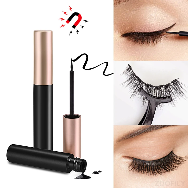 1/2 adet siyah manyetik Eyelin - Eyelash Extension Glue For Sensitive Eyes incelemesi ve fiyatı